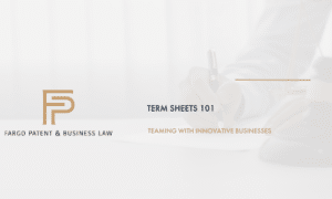 Term Sheets 101 Fargo Patent & Business Lawpatent trademark attorneys