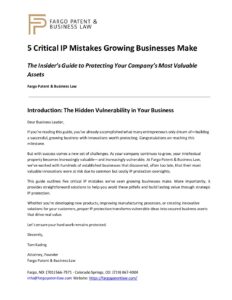 free guide for fargo - SEE edit v3 Fargo Patent & Business Lawpatent trademark attorneys